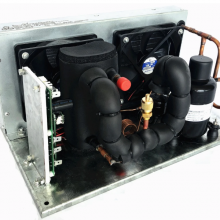 Compact Stainless Plate Liquid Chiller Apply for Body Cooling and Racing Coolingfor EV Charger thumbnail-3