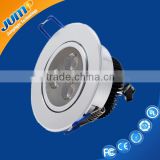 High quality ip44 3w led ceiling down light up and down light led recessed down light