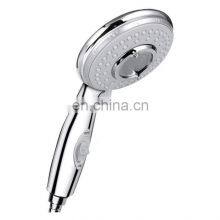 Handheld Shower Head High Pressure ON/Off Switch in Chrome Plated Water Saving 5 Spray Shower Head