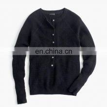 Cute Women Red Knit Thick Cardigan Sweaters thumbnail-3