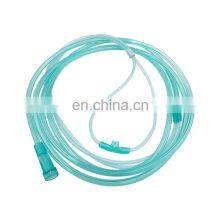 Medical Grade PVC Adult Nasal Breathing Airway Tubes Oxygen Cannula for Patient thumbnail-1