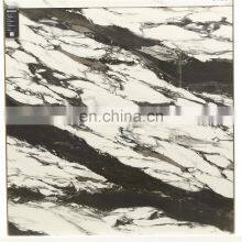 Panda White New Marble Design Internal Flooring Building Material Full Glazed Polished Porcelain Ceramic Floor Tile