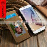 Smart Cover Case for Samsung Galaxy s6 With Card Holder thumbnail-6