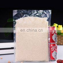 Rice food transparent three side heat seal nylon plastic vacuum bags