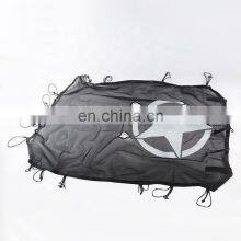 Offroad Auto Sun Shade Net for Jeep Wrangler JK 07-17 Protection Soft Roof Top Sunshade Mesh thumbnail-1