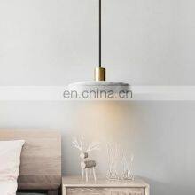 Modern Crystal Kitchen Dining Room Marble Pendant LED Light Nordic Chandelier LED Light