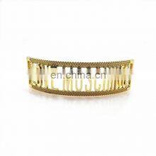 20MM Custom Gold Plating Brand Names Bags Logos thumbnail-3