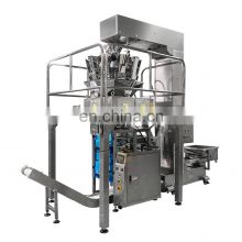 Foshan factory vffs multihead weigher automatic cracker packing machine