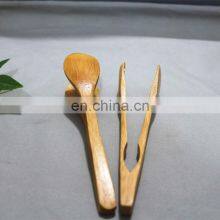 Hot Sale Multifunction High Quality Simple Luxury Kitchen Mini Bamboo Tongs thumbnail-1