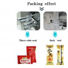 Automatic Vertical Small Bag Liquid Pouch Honey Stick Sachet Filling Packing Machine Milk Jam Soup Water Oil Packaging Machine thumbnail-4