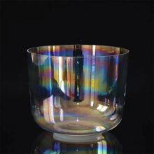 Alchemy Cosmic Light Clear Singing Bowl Aurora Quartz Chakra Healing Crucible