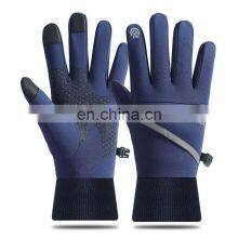 Outdoor Sports Gloves Touch Screen Men Driving Motorcycle Snowboard Gloves Non-slip Ski Warm Fleece Gloves thumbnail-2