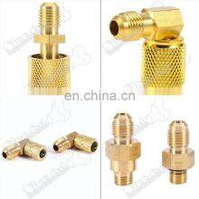 Auto Air Conditioner Adapter Kit Include Vacuum Hose Connector Brass Adapter CT-138 CH-138 thumbnail-5