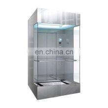 800kg~1000kg 1.0m/s~1.75m/s Full View and Outdoor Glass Panoramic Elevator thumbnail-5