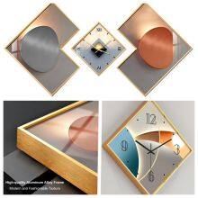 Popular Fashion Creative Nordic Painting Wall Art Decorative Wall Clock thumbnail-4