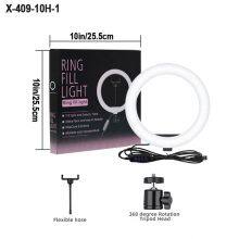 25% off New 10 Inch 10inch 26cm Super Bright LED Mobile Phone Live Broadcast Ring Light Ringlight Ring Lamp Fill thumbnail-6