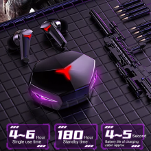 Hot Selling Product Low Latency Tws Gaming In-Ear Wireless 5.2 Earphones Earbuds thumbnail-4