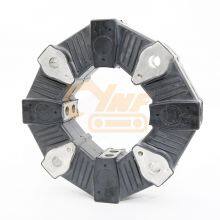 For Centaflex Mikipulley Lovejoy Coupling CF-A Size 250 250A 250AS 400 400A 400AS Flexible Rubber Coupling Excavator Pump Parts thumbnail-2