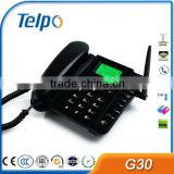 Telpo G30 1 sim card gsm fwp pstn landline wireless phone