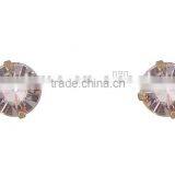 Fashion Jewelry 24K Gold Plated Multiple Acrylic Ball Earring Stud Set thumbnail-2