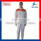 Custom Orange Velour Men Tracksuits For Wholesale Sport Wears