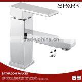 Brass Polish Bathroom Single Hole Outdoor Basin Faucet and More SM-105