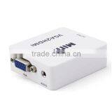 VGA to HDMI Converter Video Box 1080p for DVD PC HDTV thumbnail-2