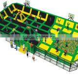 2016 Guangzhou Most Famous Manufacturer Indoor Trampoline Playground thumbnail-2
