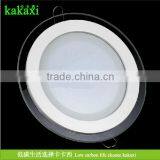 Round Glass LED Panel Light 6w 12w 18w SMD5730 LED Round Kitchen Lamp LED Ceiling Light thumbnail-3