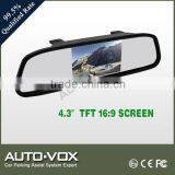 4.3'' Clip on Mirror Car Monitor for Rear View Kits