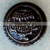 Silver Color Metal Button for Shoes