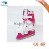 2015 New Style Hot Sale and Upscale Pink Color Ice Hockey Skates & Ice Skating Shoes for Ice Rink thumbnail-2