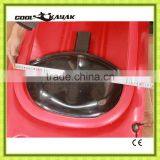 New Design White Water Single Sit in Plastic Sea Kayak Wholesale Racing Kayak Quality Choice Most Popular thumbnail-4