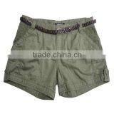 2013 New Design Ladies Fashion Shorts With Belts for Women Fashion Shorts 2013