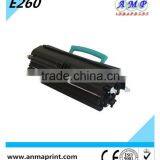 Printer cartridge laserjet toner cartridge E260 for Lex mark printer toner parts