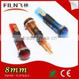 FILN Popular 8MM Plastic Yellow 36v Hot Water Tank 24 Volt Led Indicator Lights thumbnail-3