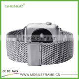 Factory Price Stainless Steel Metal Strap Watch Band for Apple Watch With Band Adapter