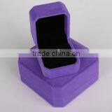 China High Quality Velvet Ring Jewelry Gift Box
