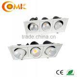 High Power Multiple Heads Raising and Falling LED Downlight OEM thumbnail-1