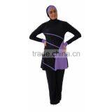 Girls Full Body Modesty Muslim Islamic Swimsuit Bikini Attached thumbnail-3