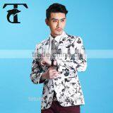 2016 Latest Blazer for Men Fancy Printed Men Blazer Casual Blazer Men thumbnail-1