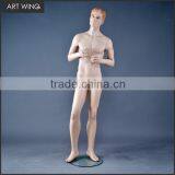 Modern Display Abstract Head Colorful Chrome Male Fitting Mannequins thumbnail-6