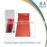 red food grade rubber sheet