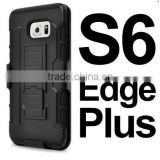 Hybrid Hard Armor Rugged Cell Phone Case For Samsung Galaxy S3 S4 S5 S6 S6 Edge Plus Stand Back Cover