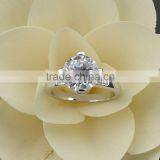 Romantic Cubic Zirconia Women's Ring 18K Diamond Rings thumbnail-6