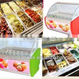 Gelato Showcase, Ice Cream Display Freezer