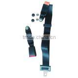 Simple two point seat belt with Entertainment safety facilities or bus