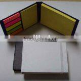 Hot Sale Hard Cover Memo Pad With Elastic Band Closed