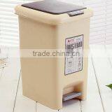 Eco Friendly Trash Can, Kitchen Garbage Can With Lid and Padal thumbnail-1