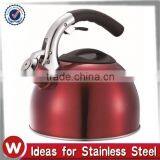Stainless Steel Whistling Kettle With Coating